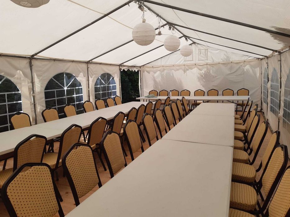 Namioty Imprezowe, Wynajem Namiotów, Krzesła, nagłośnienie