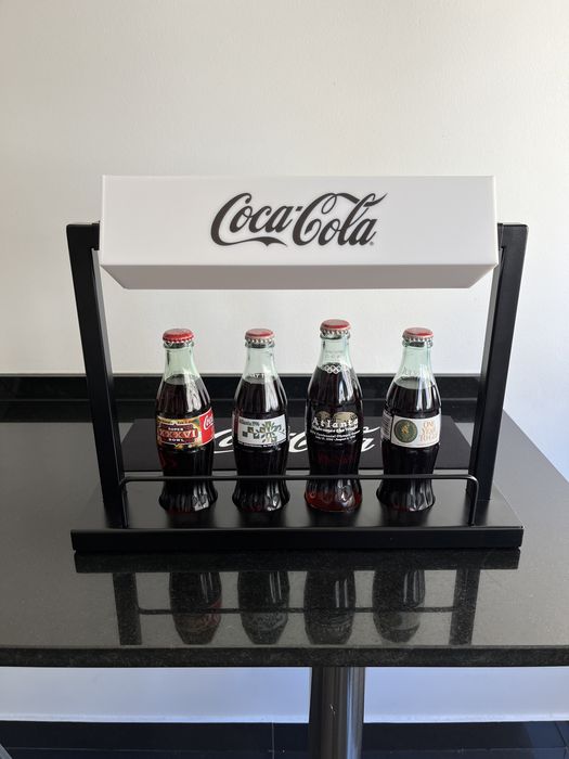 Expositor luminoso da Coca Cola