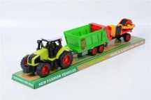 Traktor z maszynami rolniczymi pudełko,588x120 mm