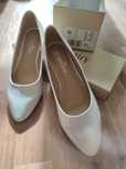 Buty damskie, baleriny, ślubne