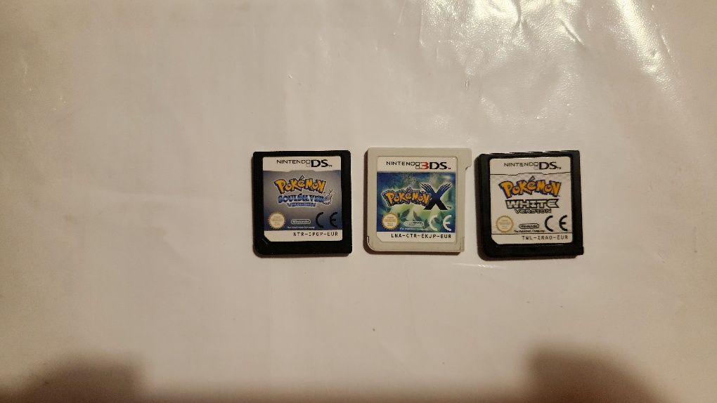PACK NINTENDO Pokémon (Soul Silver/White/X)
