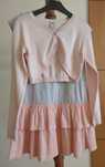 Lote Vestido + Casaco Curto, T 9-10 A