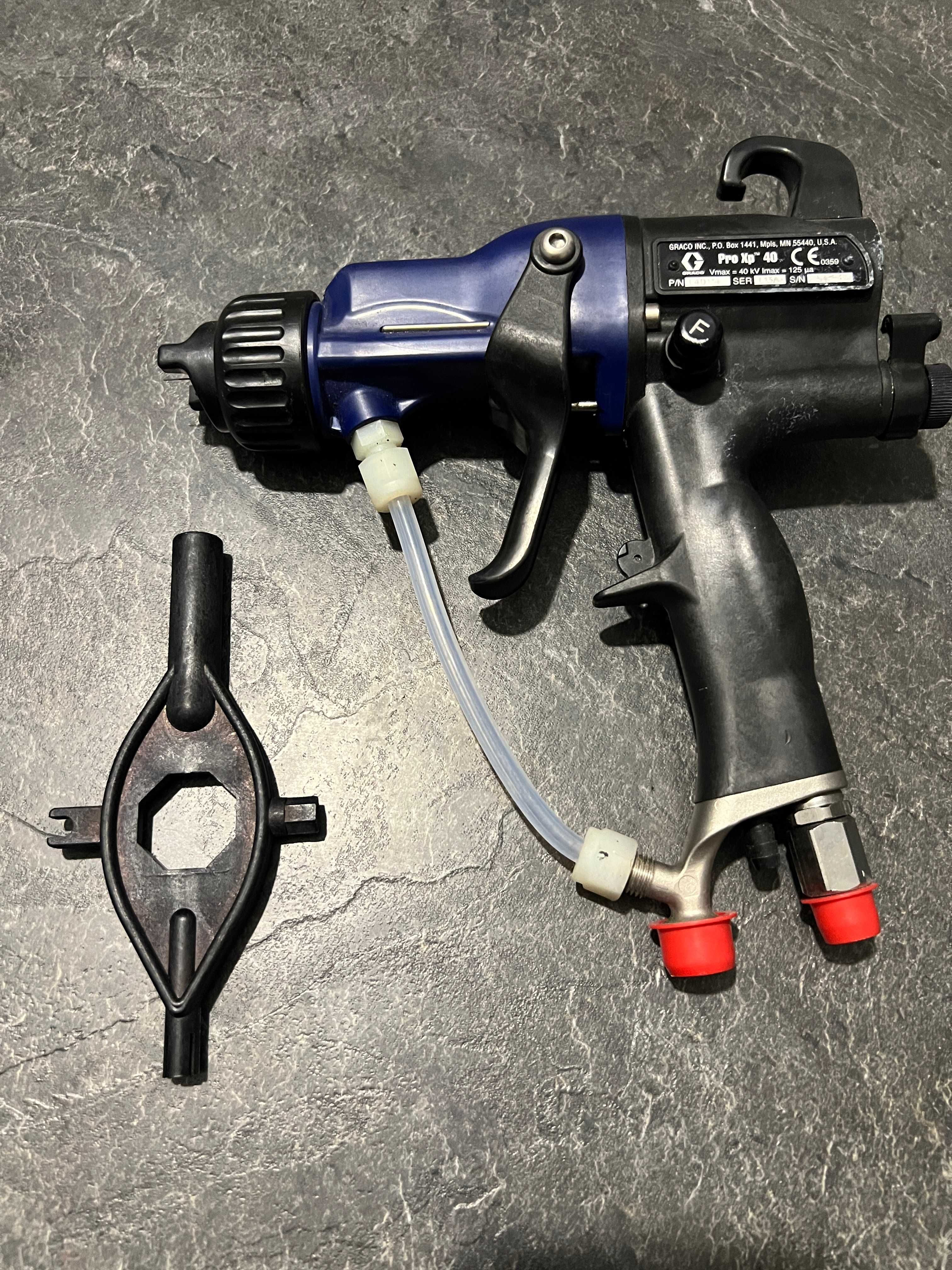 Pistolet natryskowy elektrostatyczny Pro Xp40 - pistolet lakierniczy