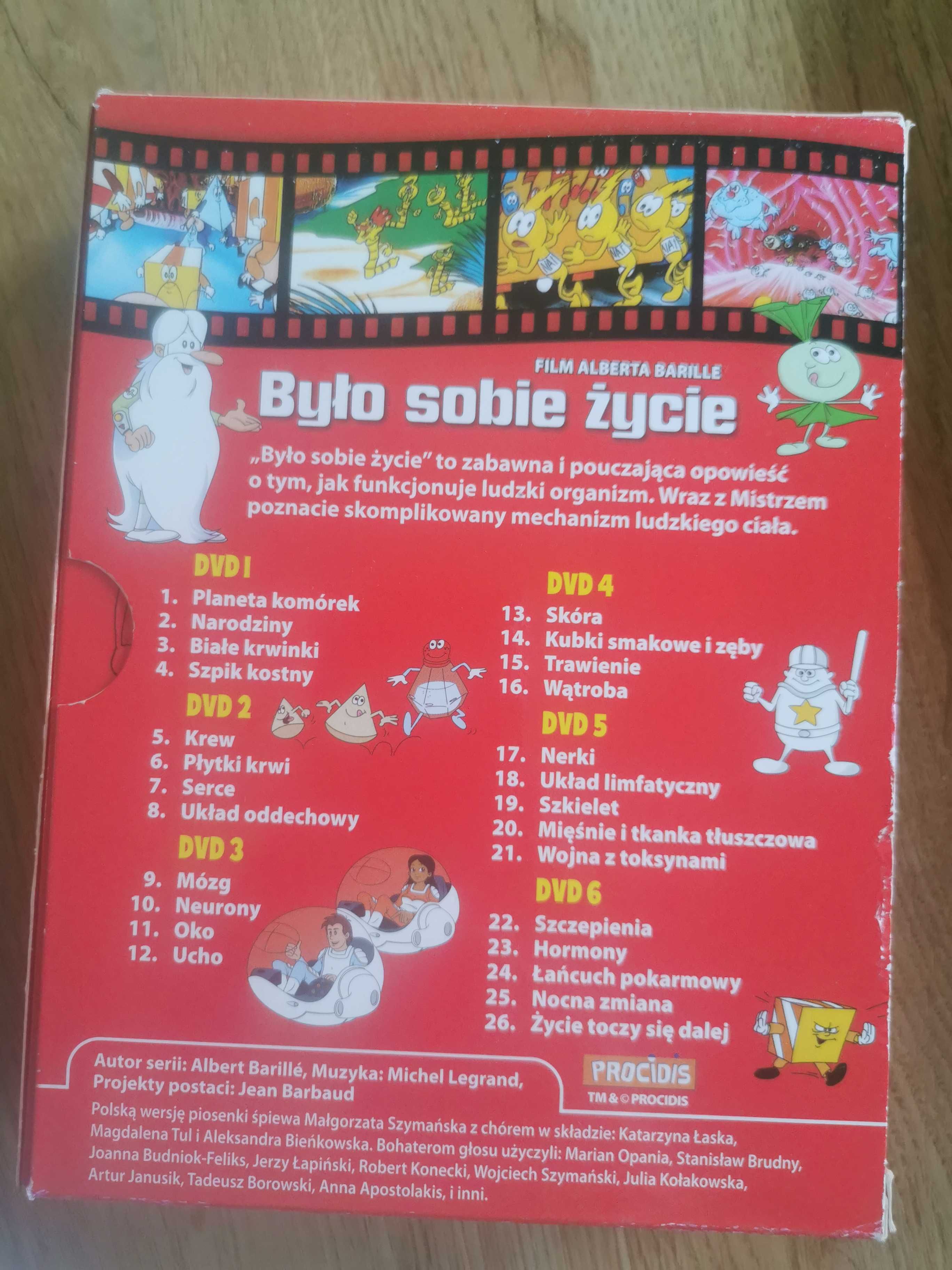 12 płyt DVD Było sobie życie Był sobie kosmos