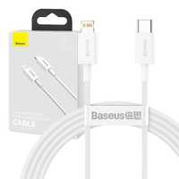 Kabel Usb-C Do Lightning Baseus Superior Series, 20W, Pd, 1.5M (Biały)