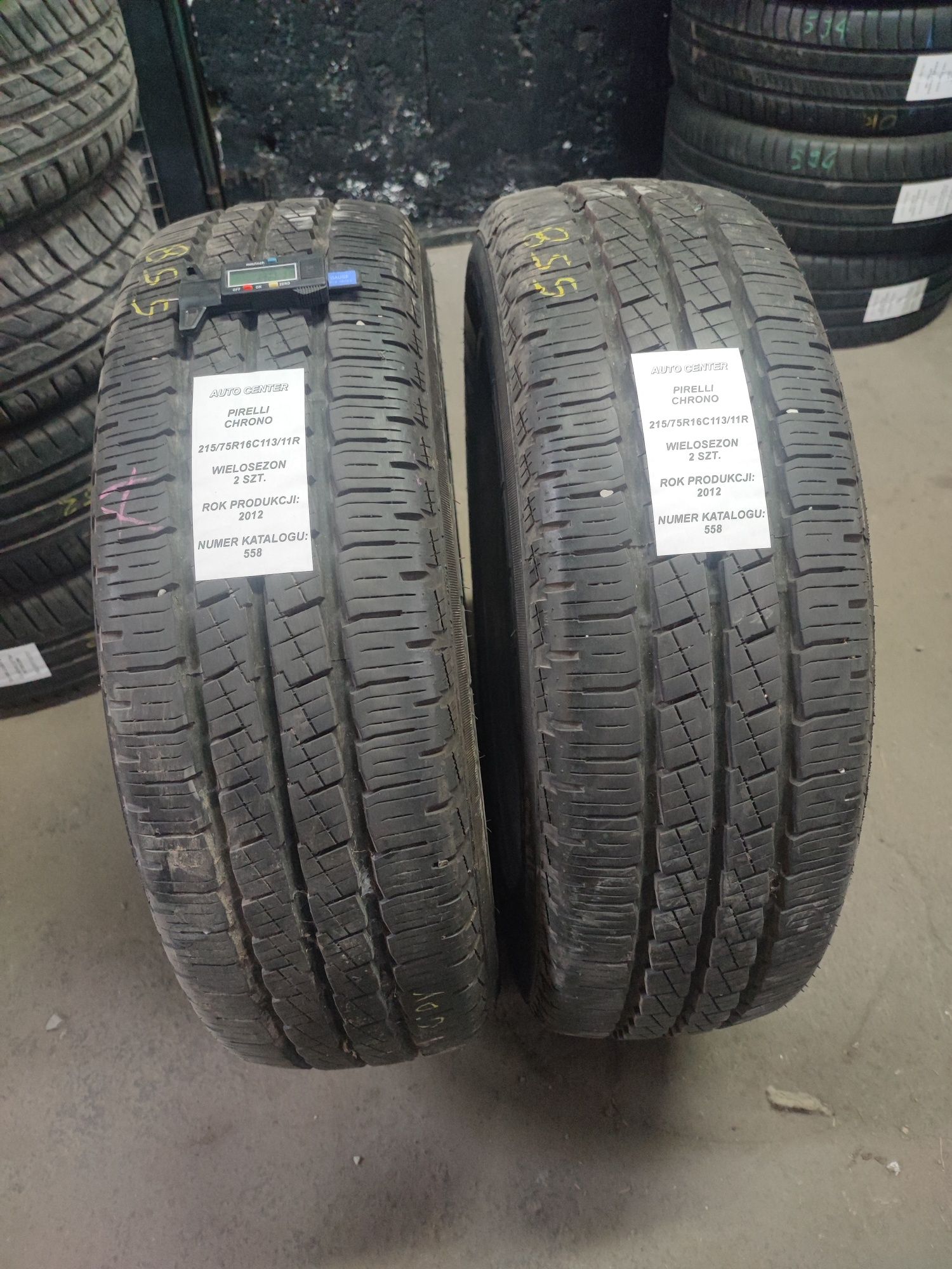 Opony wielosezonowe 215/75R16C 113/111R Pirelli Chrono | 2szt.