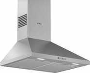 Bosch DWP66BC50 okap kuchenny Naścienny Stal nierdzewna