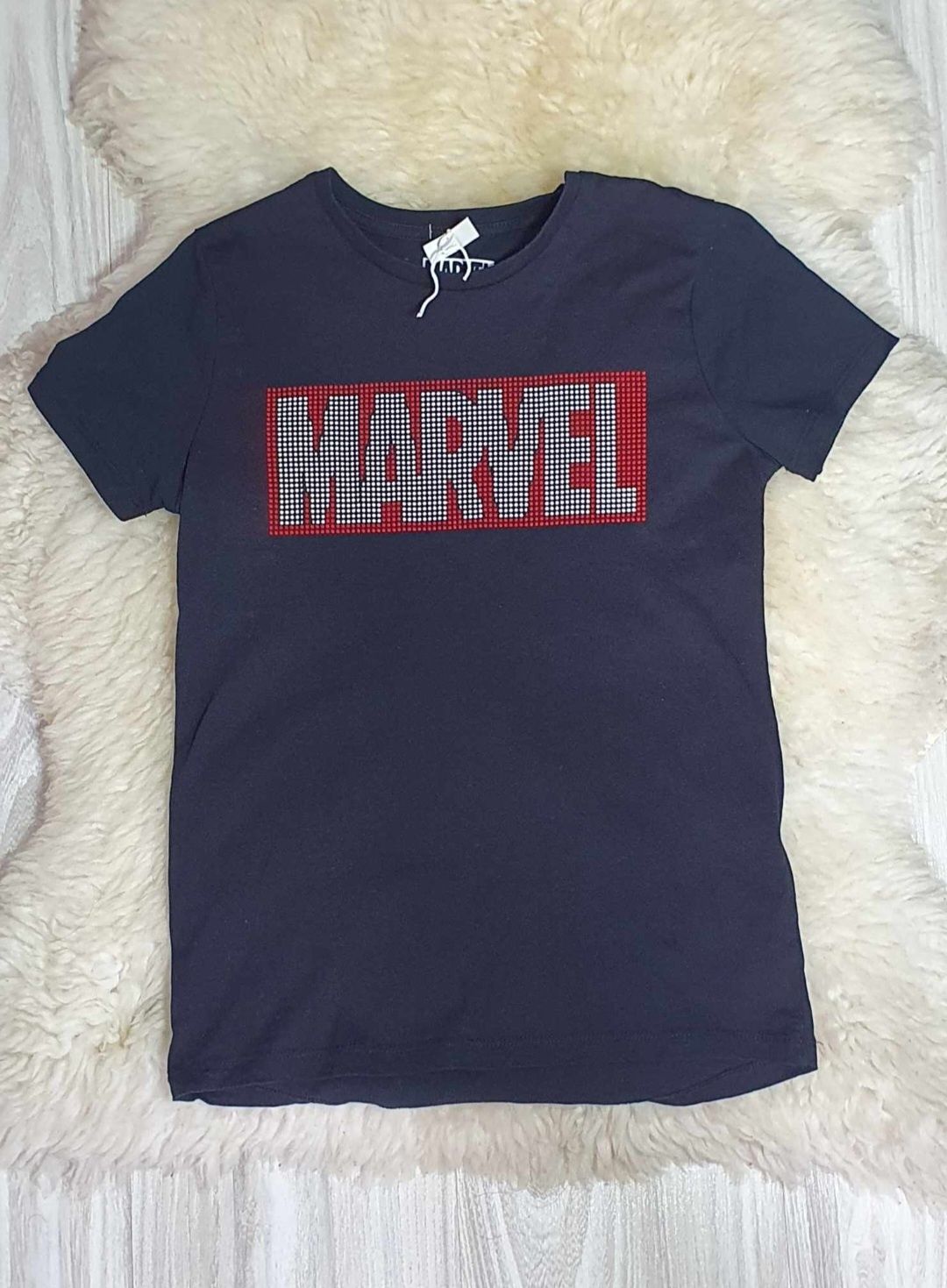 Koszulka na 134 - 140 cm Marvel czarna