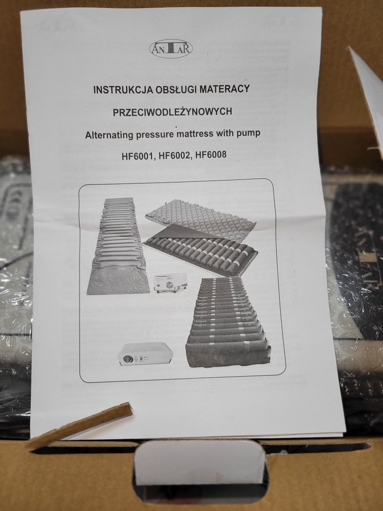 Materac przeciwodleżynowy