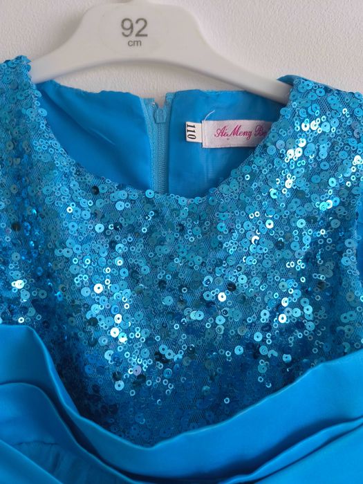 Vestido de cerimónia para menina de 3 anos (110cm)