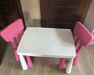 Ikea mamut stół+ krzesła