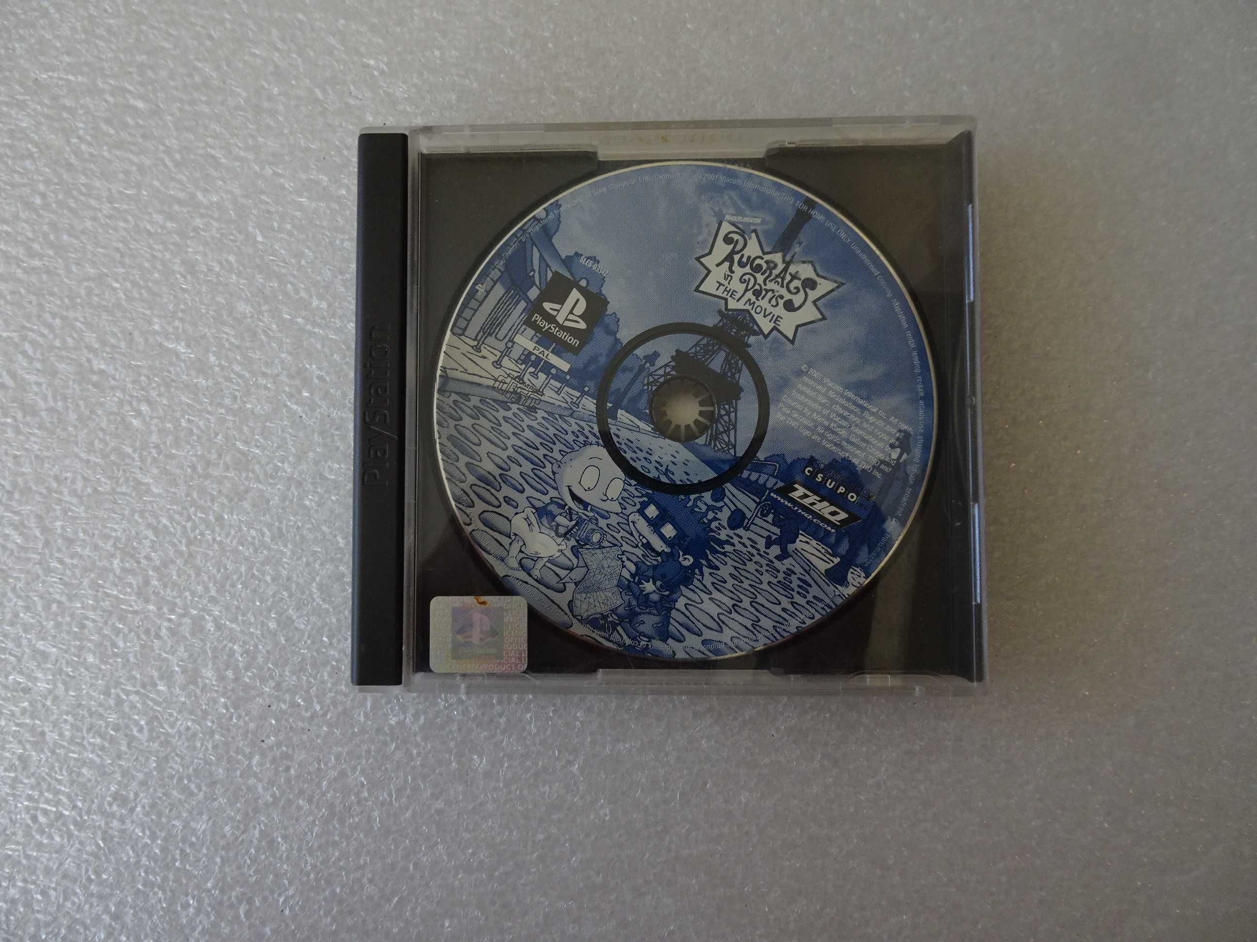 Jogo Playstation 1 - Rugrats Search Reptar / Rugrats Paris the Movie