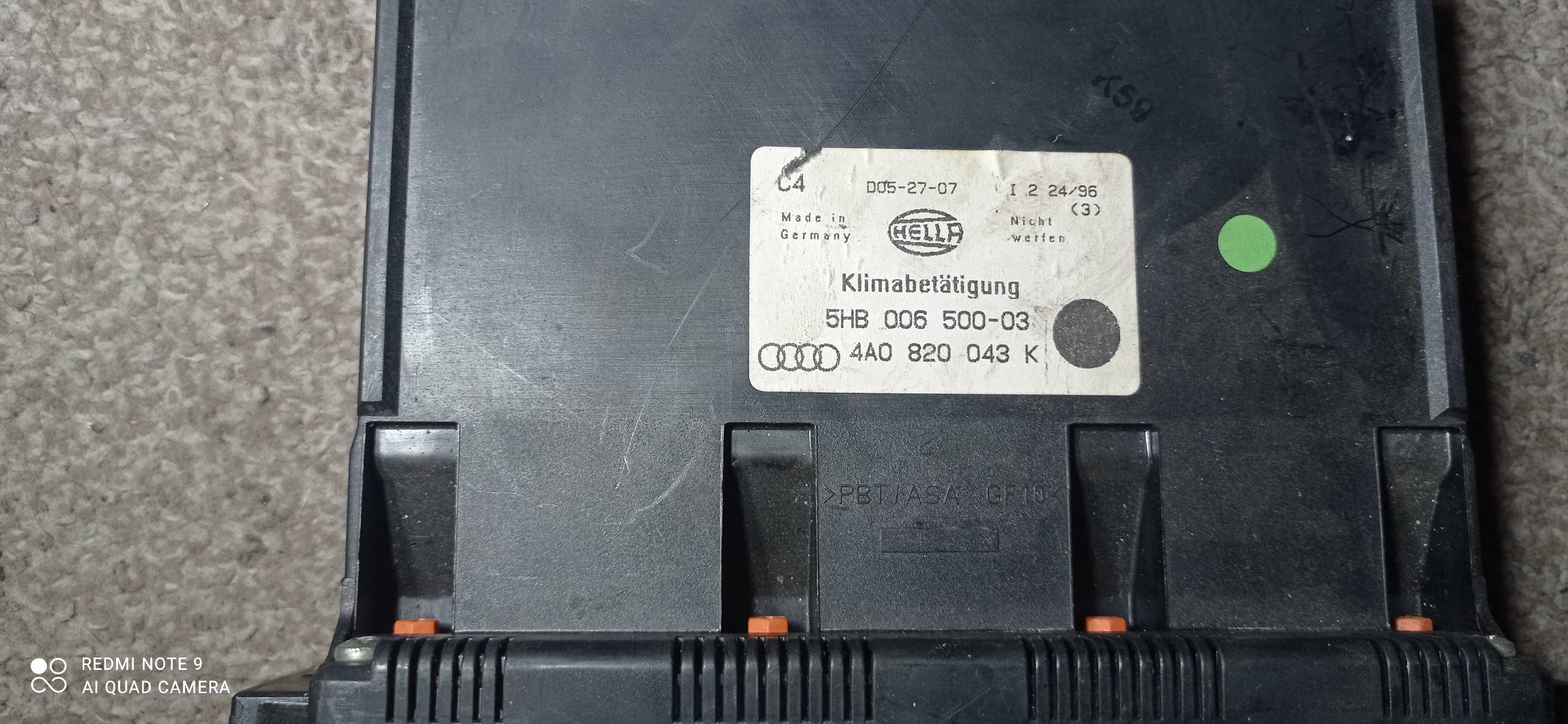 Panel klimatronik Audi 100 A6 C4 rózne numery