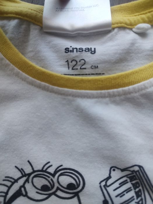 Piżama chłopięca Minionki r.122 Sinsay