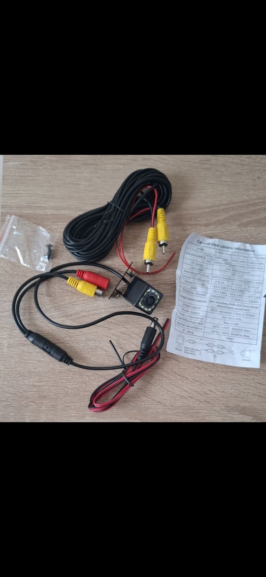 Rádio de carro MP5  + câmara de marcha atrás [Novo]