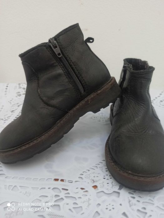 Botki dziecięce czarne Zara Baby Dream Bio 23
