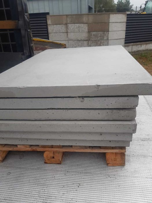 Płyty betonowe tarasowe, chodnikowe, podłogowe 118,5cm/81cm/5cm 17szt.