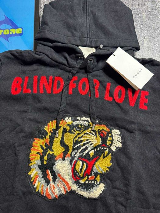 gucci blind for love hoodie