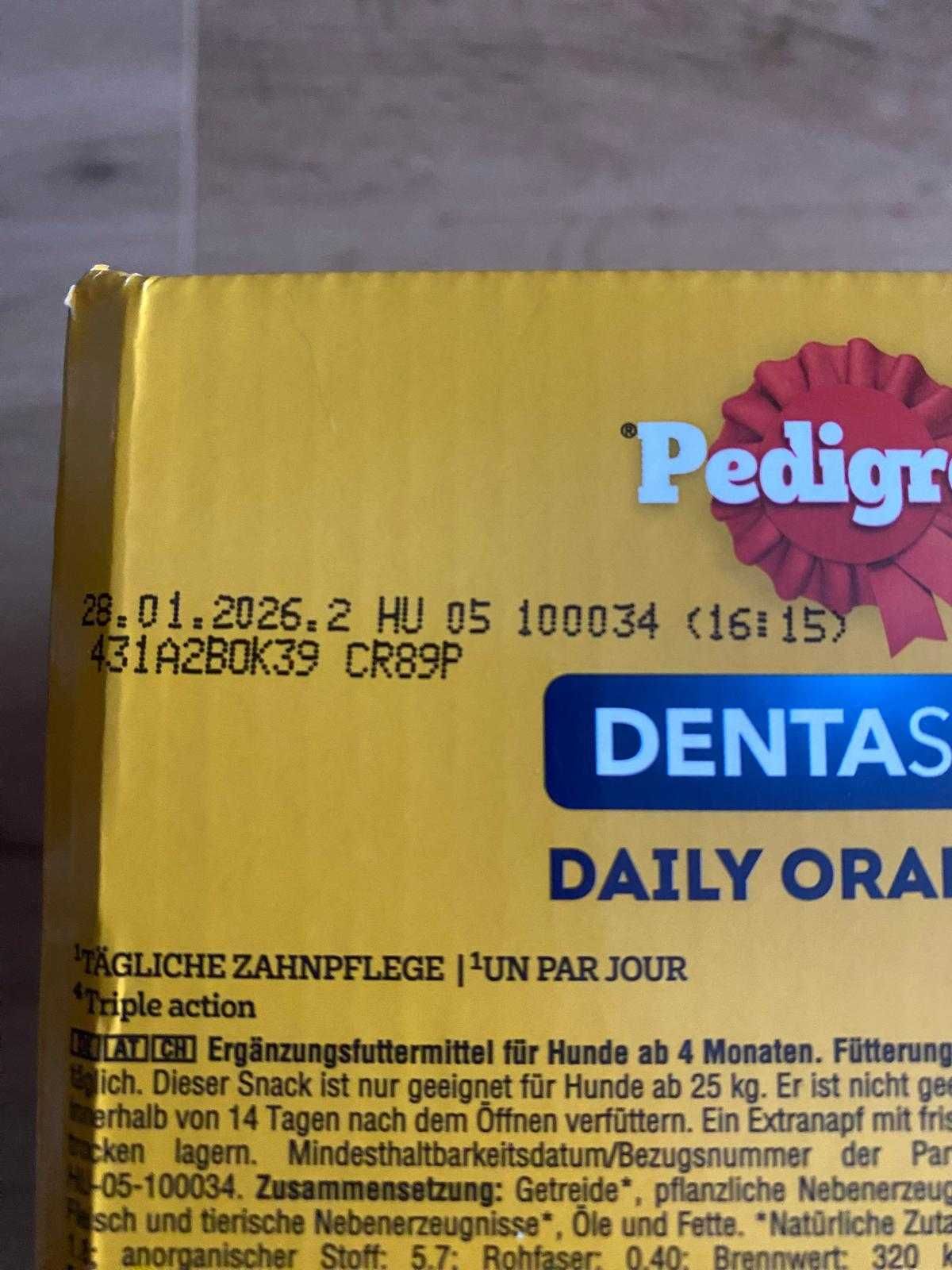 Pedigree DENTA STIX zapas 6x42    252 sztuki