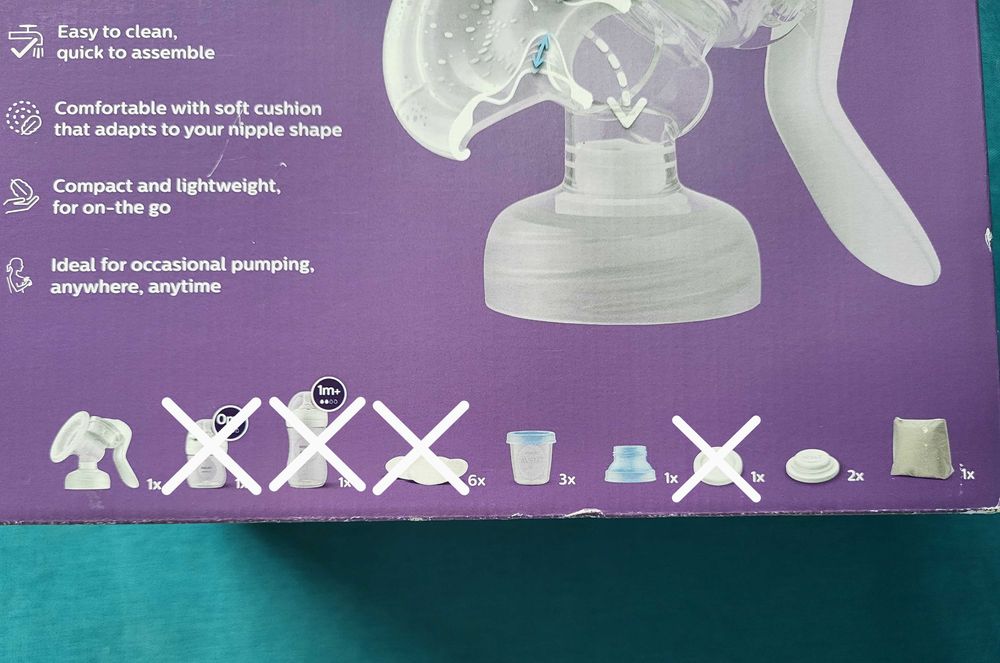 Laktator ręczny Philips Avent Natural