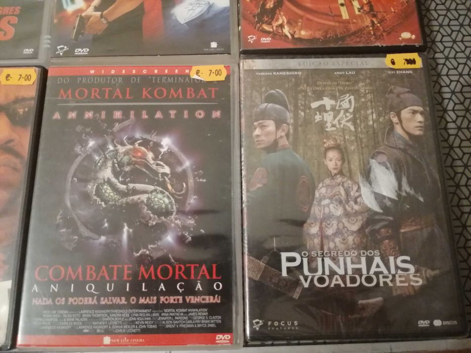 Filmes em Dvd Grandes Produções da Prisvídeo.