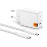 Ładowarka Spigen Arcstation Pro + Kabel Usb-C 65W  - Biała