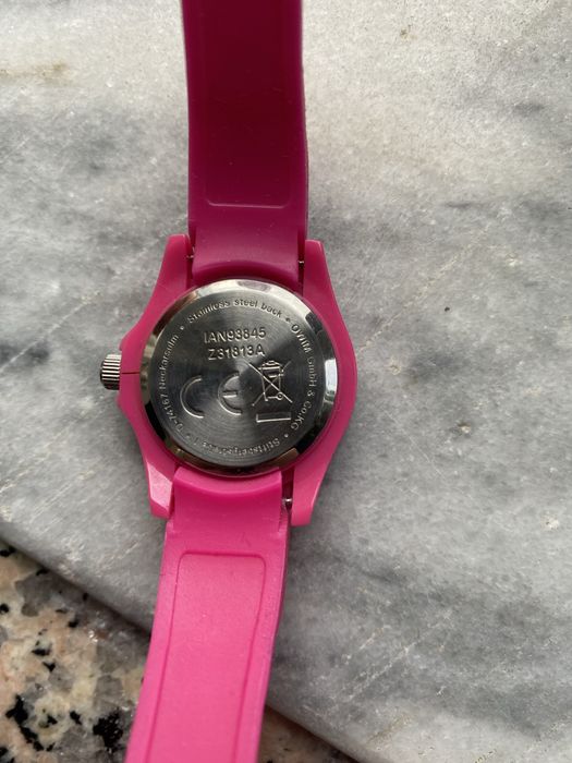 Relógio de menina rosa