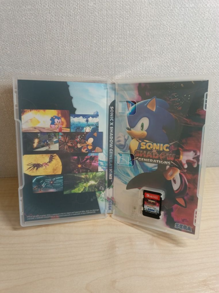 Картридж для Нінтендо світч Sonic x Shadow Generation