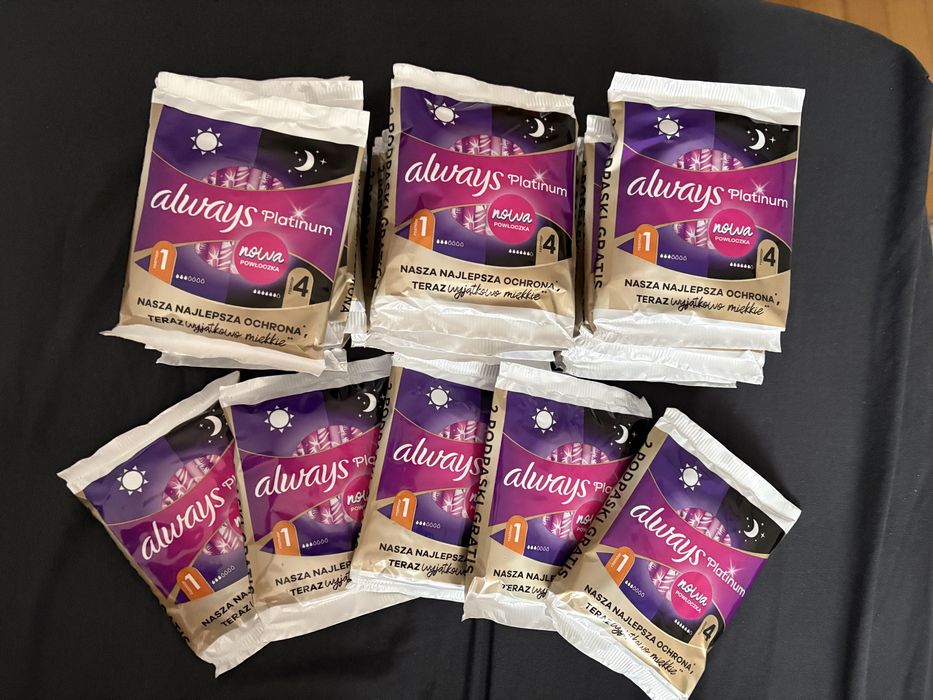 40 sztuk podpasek Always Platinum