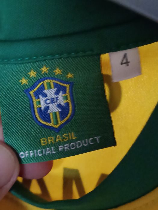 Koszulka piłkarska reprezentacji Brazylii Neymar jr rozmiar 110-120
