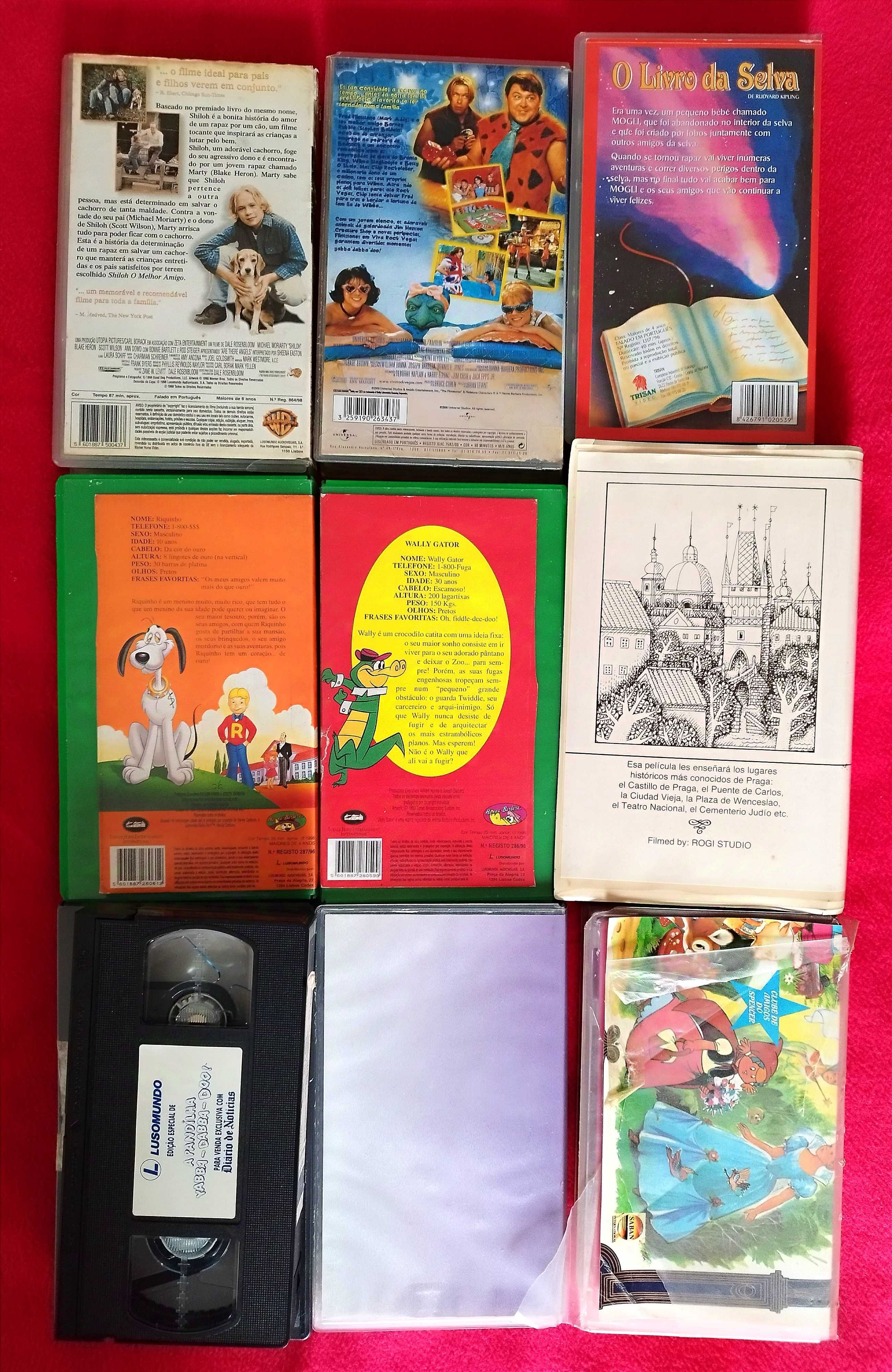 Lote VHS Conjunto 6
