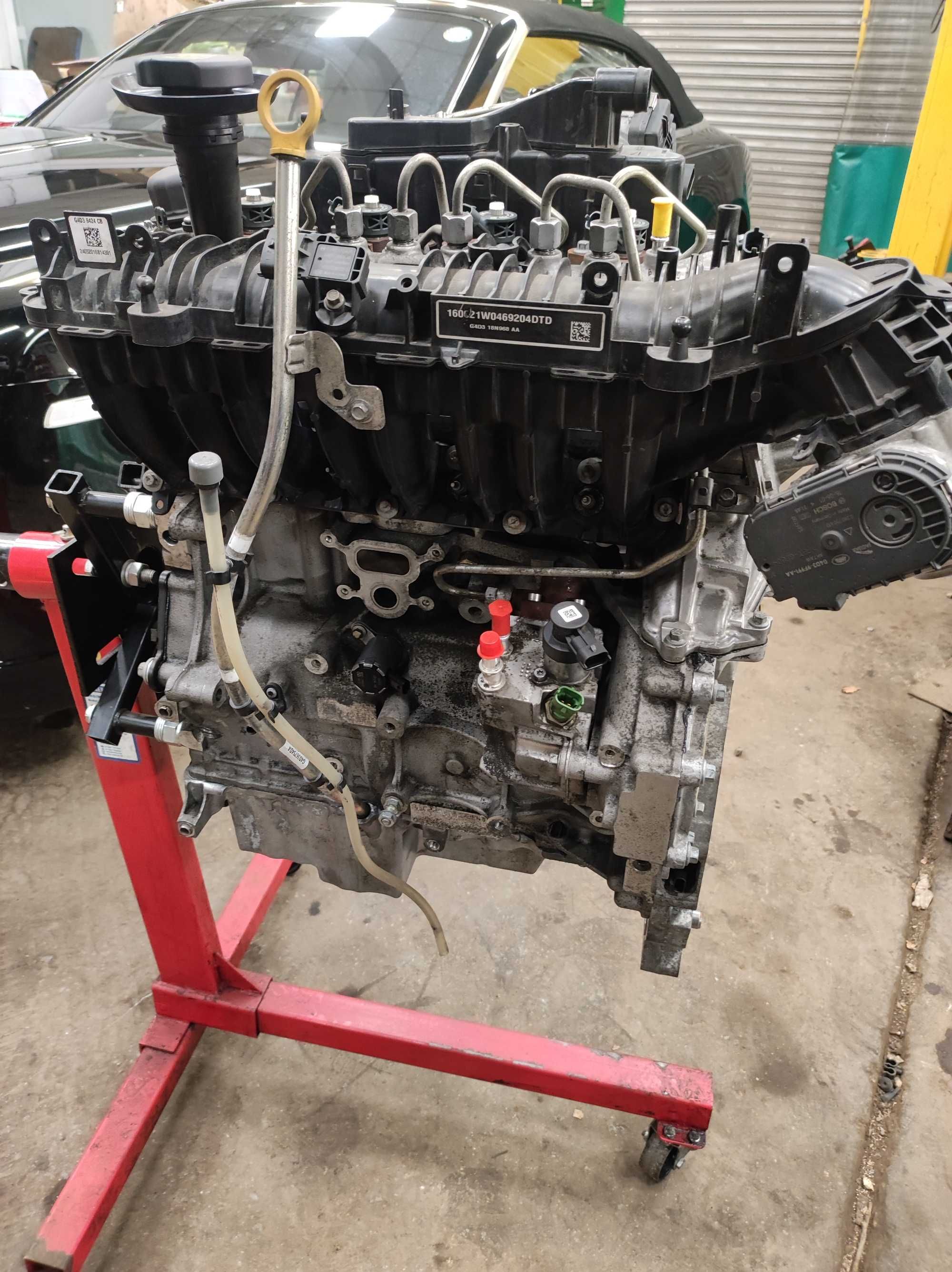 Regeneracja odbudowa silnika Jaguar, Range Rover 204DTD.  2.0 Ingenium