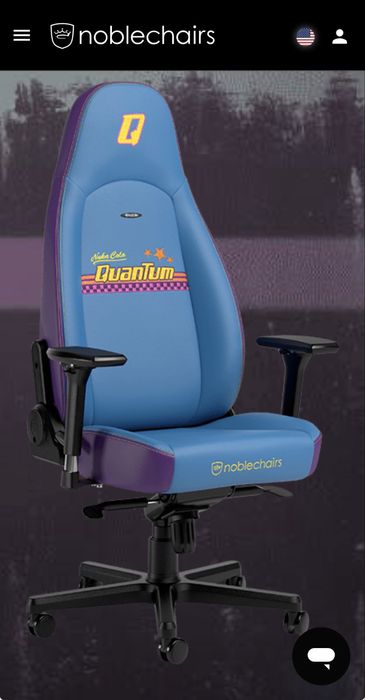 Cadeira Gaming Noblechairs Icon Nuka-Cola Quantum Edition