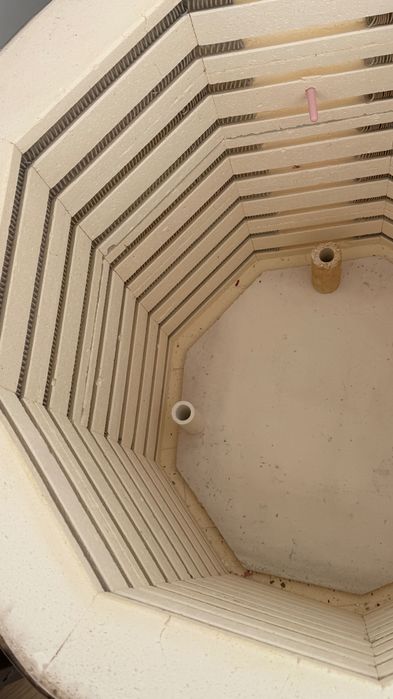 Forno mufla cerâmica 1320 graus triférico