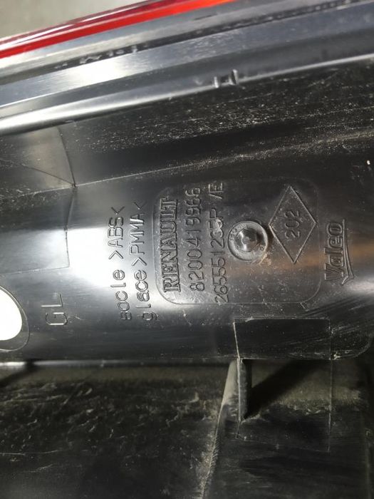 Refletor trás esquerdo RENAULT Kangoo (KW0/1_)