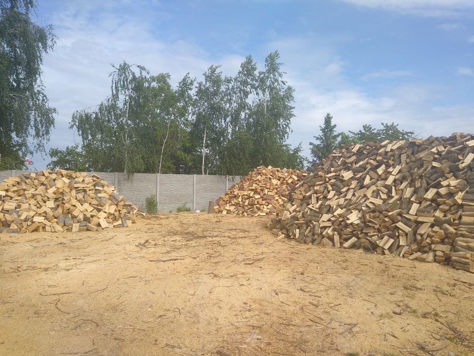 Drewno drzewo opałowe Sosna Dąb Brzoza Buk  opał