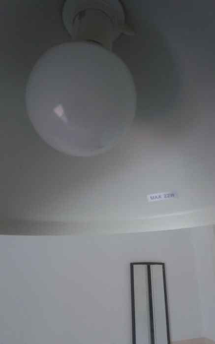 Candeeiro azul bebé