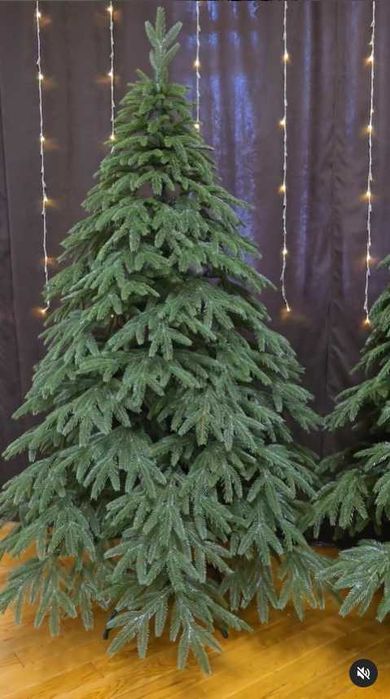 Хіт продажу! Елітна ялинка Смерека Лита штучна зелена/блакитна. Елка