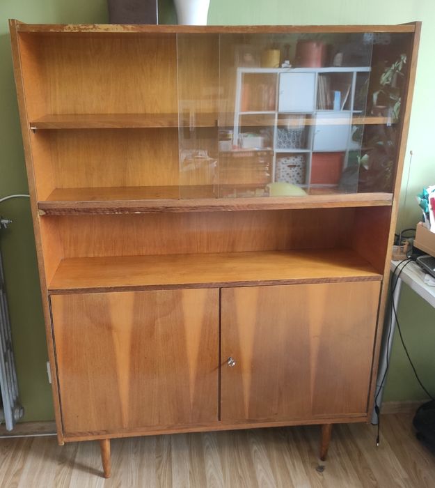 Witryna / Regał z czasów PRL / vintage