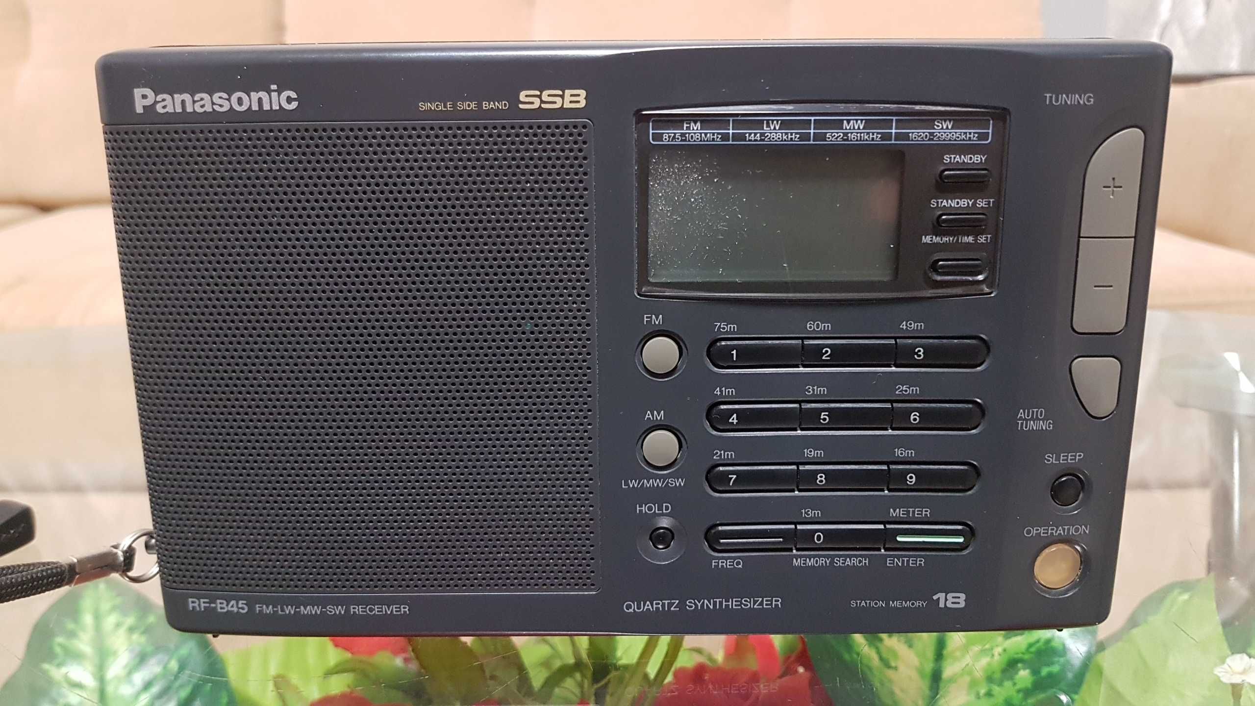 Радио Panasonic RF-B45 FM-LW-MW-SW Receiver made in Japan