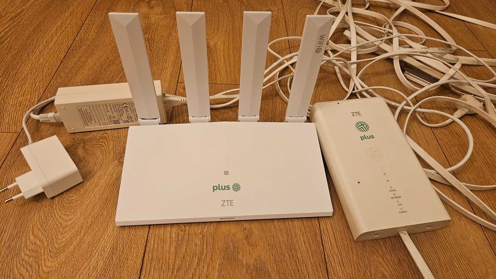 Sprzedam modem i router ZTE