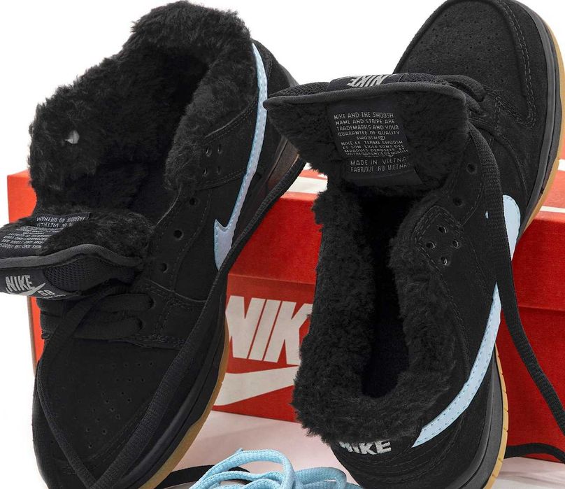 Зимние кроссовки Nike SB Dunk Low Winter Fog зимові кросівки найк данк