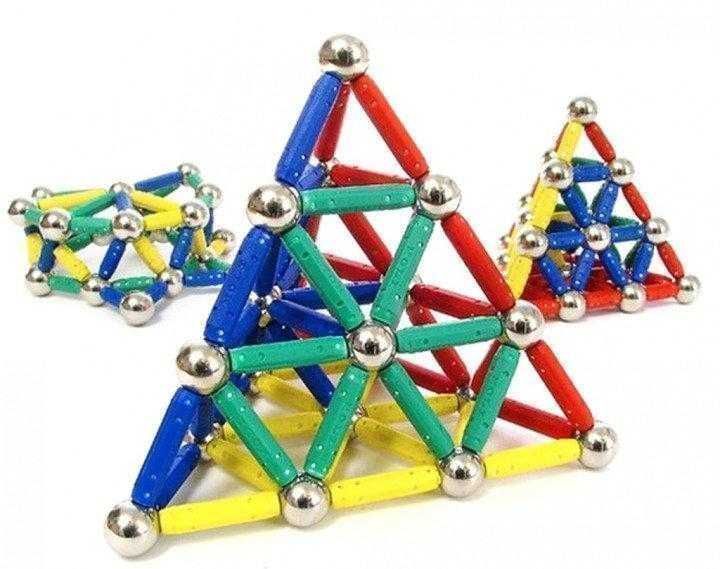 Магнетикс магнитный конструктор 188 деталей(100,136,228). Типа неокуб