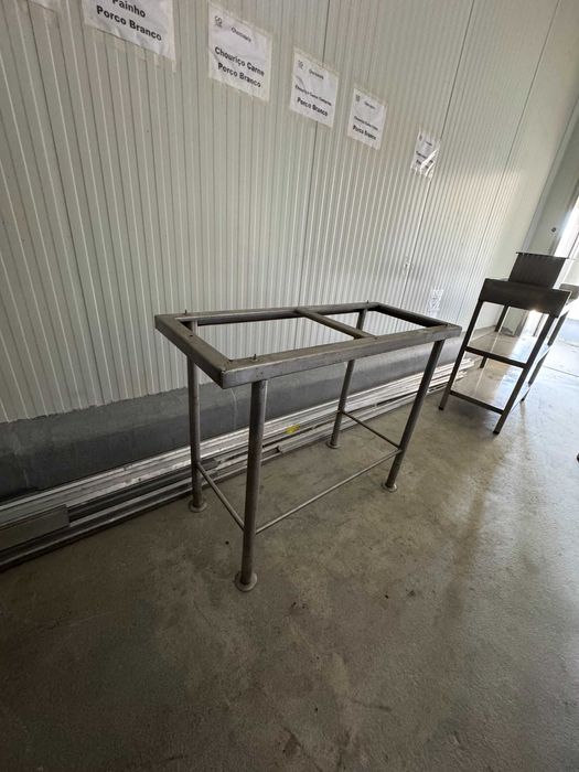 Estrutura/Mesa em Inox - 50x120x95 cm