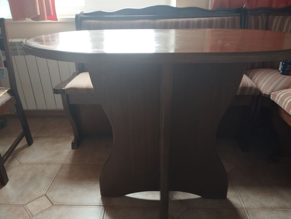 стіл дерев'яний дубовий, не розкладний