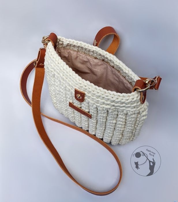 Torebka szydełkowa hand made