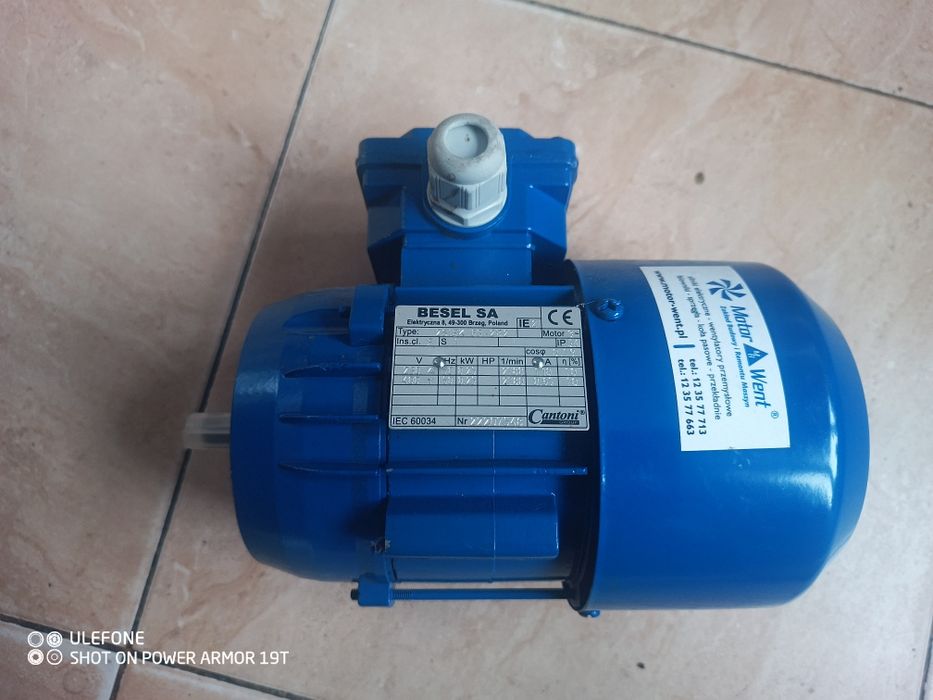 Silnik nowy 0.25 kw 2780 obr