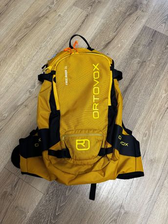 Plecak Ortovox Free Rider 24 żółto-czarny