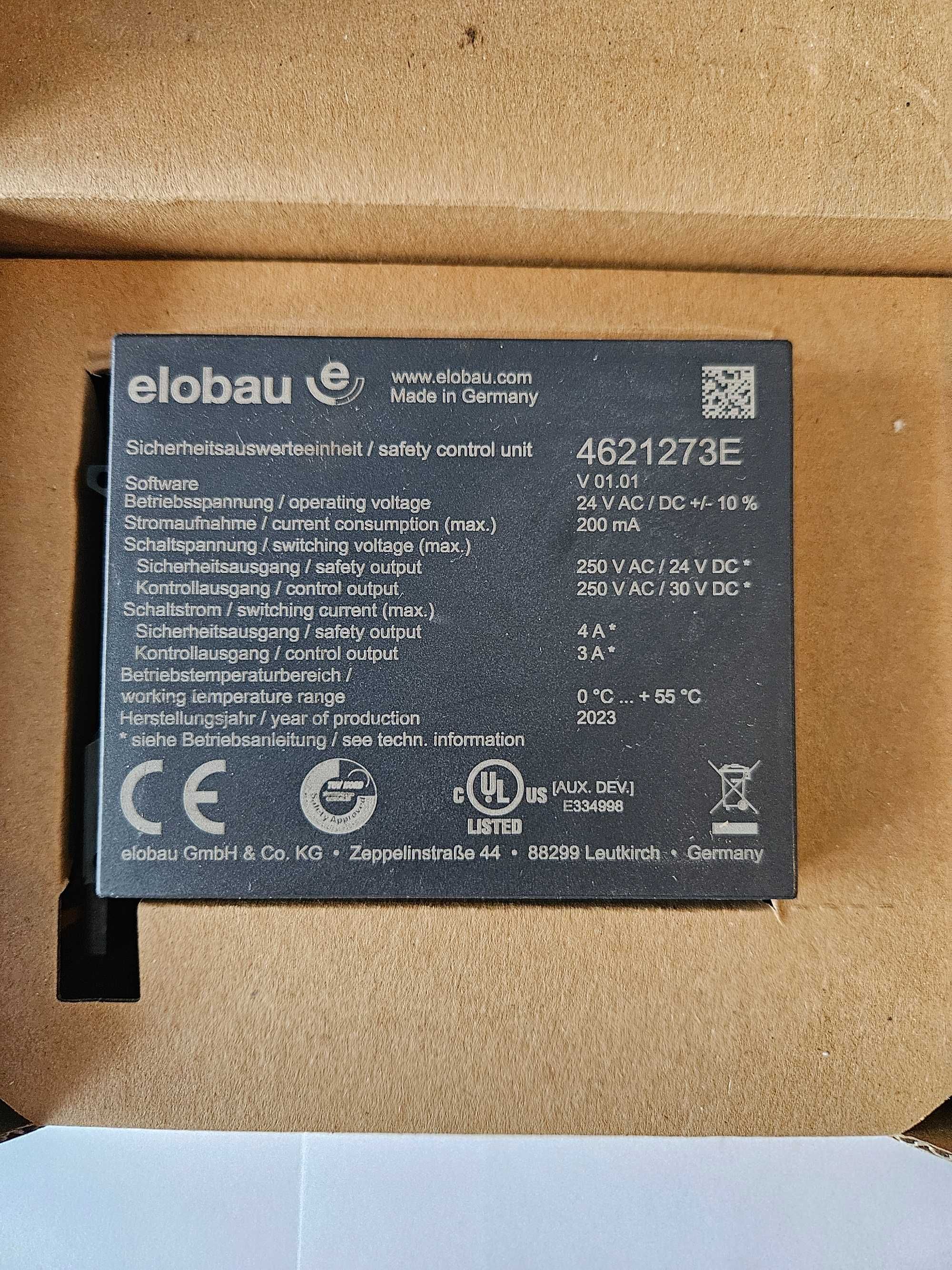 Moduł sterowania bezpieczeństwem elobau