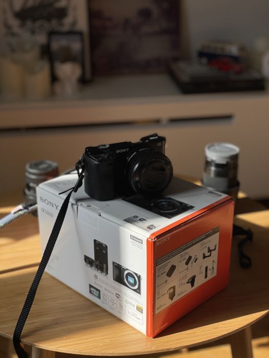 Sony A6000 zestaw obiektywów Sony + Sigma